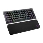 Teclado Mecánico Inalámbrico Cooler Master CK721 65% 2.4GHz Bluetooth Switches Rojos RGB Dial 3 Vías