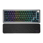 Teclado Mecánico Inalámbrico Cooler Master CK721 65% 2.4GHz Bluetooth Switches Rojos RGB Dial 3 Vías