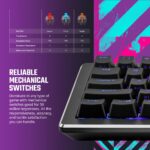 Teclado Mecánico Inalámbrico Cooler Master CK721 65% 2.4GHz Bluetooth Switches Rojos RGB Dial 3 Vías