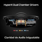 Auriculares Inalámbricos HyperX Cloud Alpha Wireless 4P5D4AA para PC Batería 300 Horas DTS Audio Espacial X Controladore