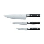 Ninja K32003 Foodi NeverDull System - Cuchillo de chef de 3 piezas, juego utilitario y de pelar, de acero inoxidable ale