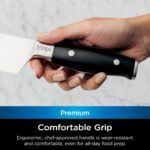 Ninja K32003 Foodi NeverDull System - Cuchillo de chef de 3 piezas, juego utilitario y de pelar, de acero inoxidable ale