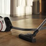 Aspiradora sin bolsa de trineo Miele Boost CX1 PowerLine SNRF0 tecnología Vortex 4 ajustes de succión filtro Hygiene Air