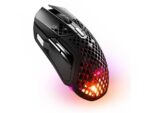 Ratón SteelSeries Aerox 5 Wireless 62406 Ultraligero 9 Botones Bluetooth 2.4GHz TrueMove Air 18K DPI Resistente al Agua