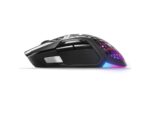 Ratón SteelSeries Aerox 5 Wireless 62406 Ultraligero 9 Botones Bluetooth 2.4GHz TrueMove Air 18K DPI Resistente al Agua