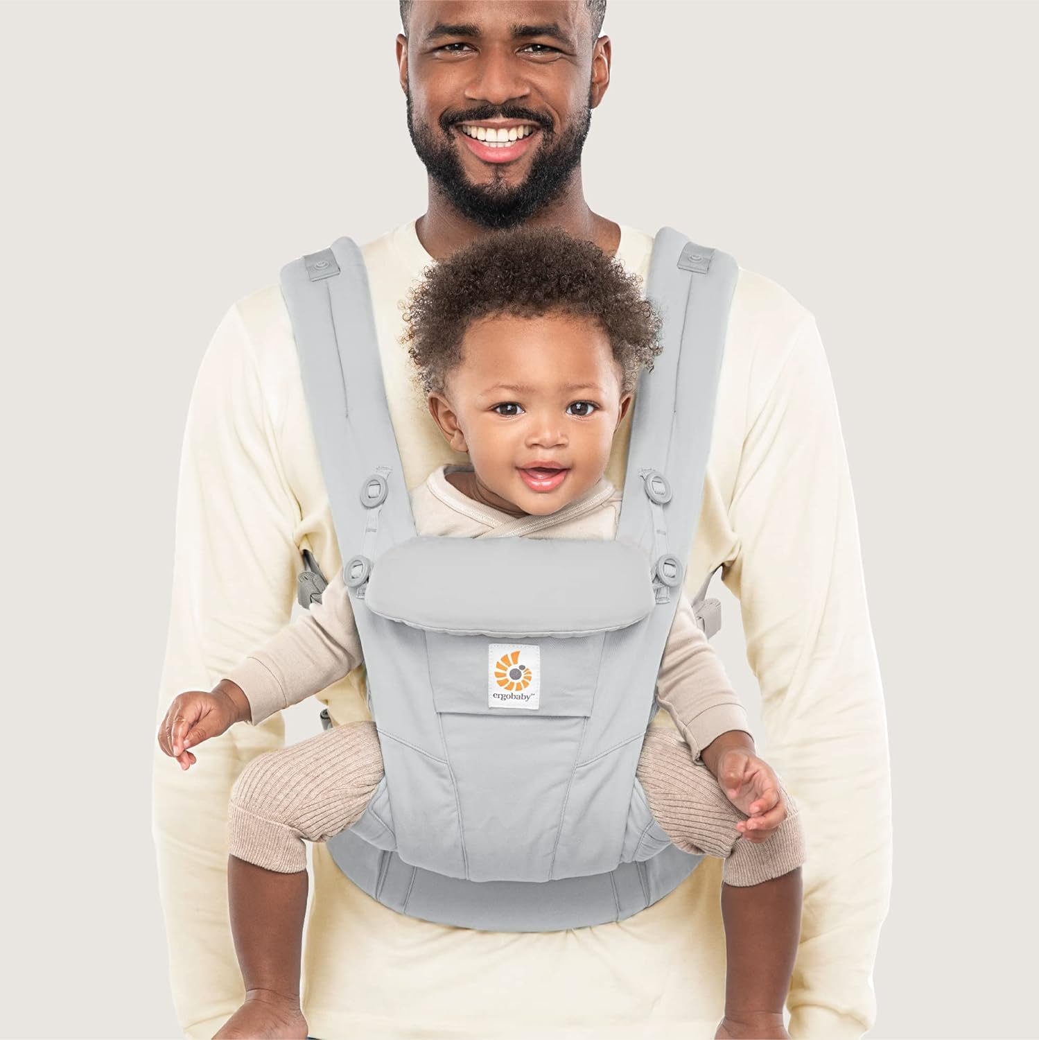 Ergobaby Omni Dream - Portabebés de algodón para recién nacidos a niños pequeños, transpirable para verano, portabebés p