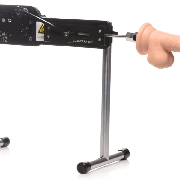 Máquina sexual Deluxe Pro-Bang con control remoto