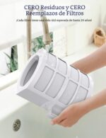 Purificador de aire inteligente NuWave OxyPure Zero 47251 para 186 m2 6 velocidades filtros lavables y reutilizables sin
