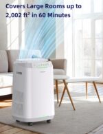 Purificador de aire inteligente NuWave OxyPure Zero 47251 para 186 m2 6 velocidades filtros lavables y reutilizables sin