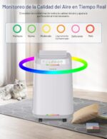 Purificador de aire inteligente NuWave OxyPure Zero 47251 para 186 m2 6 velocidades filtros lavables y reutilizables sin