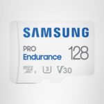 Samsung PRO Endurance - Tarjeta de memoria MicroSDXC de 256 GB con adaptador para cámara de salpicadero, cámara corporal