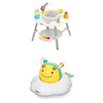 Skip Hop Juego de regalo de centro de actividades 3 en 1 para bebé, 4 meses +, Explore y más + juguete de aprendizaje de