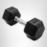 CAP Barbell Peso de la mancuerna hexagonal recubierta, individual, 10-120 libras, múltiples opciones