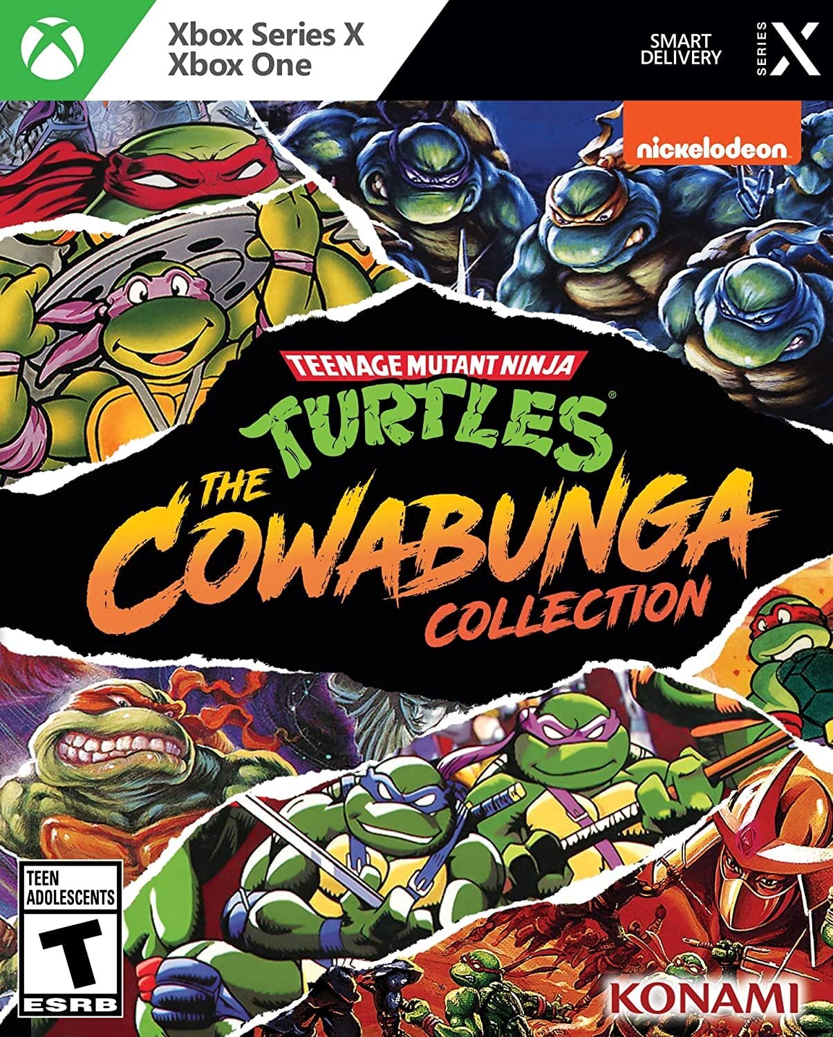 Version 1.0.0 Videojuego Tortugas Ninja Mutantes Adolescentes Cowabunga Collection Edición Limitada Konami 30258 Xbox Series X