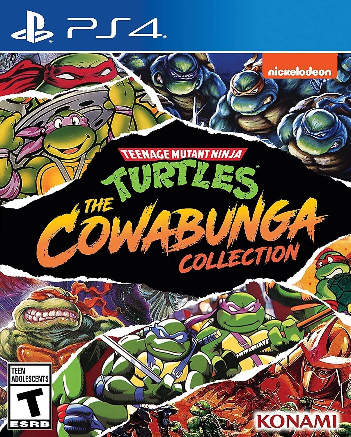 Version 1.0.0 Colección Tortugas Ninja Mutantes Adolescentes Cowabunga Konami 20348 Edición Limitada PlayStation 4