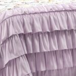 Juego de edredón Flutter Butterfly Lush Decor Triangle Home Fashions 21T011983 lila 3 piezas matrimonial Queen