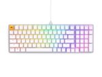 Teclado Mecánico Gamer Glorious GMMK 2 GLO-GMMK2-96-FOX-W 65% Hot-Swap RGB Blanco