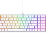 Teclado Mecánico Gamer Glorious GMMK 2 GLO-GMMK2-96-FOX-W 65% Hot-Swap RGB Blanco