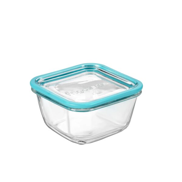 Contenedor cuadrado de vidrio templado para alimentos Bormioli Rocco Frigoverre Future 344207MEL121990 apilable con sell