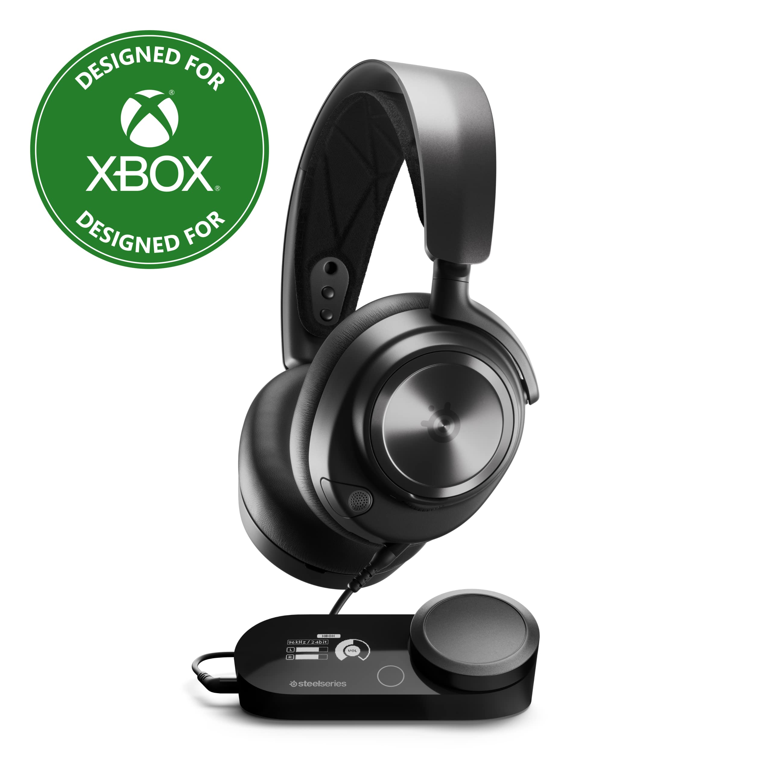 Version 1.0.0 Audífonos Gamer SteelSeries Arctis Nova Pro X 61528 Inalámbricos para Xbox con GameDAC Gen 2 Hi-Res 96 kHz 24 bits 38 oh
