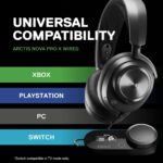 Audífonos Gamer SteelSeries Arctis Nova Pro X 61528 Inalámbricos para Xbox con GameDAC Gen 2 Hi-Res 96 kHz 24 bits 38 oh