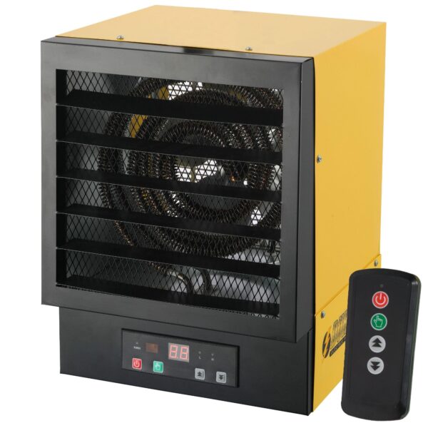 Calentador Eléctrico Garaje Dura Heat EWH9615 240V 10,000W 34,120 BTU con Control Remoto Sistema ECO y Montaje en Techo