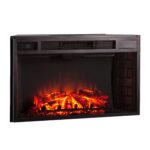 Caja de fuego electrica pantalla ancha Southern Enterprises AMZ3315AF negro 33 pulgadas con control remoto LED calentado
