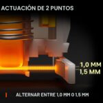 Teclado para juegos SteelSeries Apex 9 TKL 64847 óptico HotSwap interruptores OptiPoint RGB marco aleación aluminio tecl