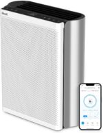 Purificador de aire LEVOIT EverestAir LAP-EL551S-AUS monitor calidad del aire 3 canales prefiltro lavable HEPA modo sueñ