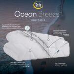 Edredón Alternativo Serta Ocean Breeze 24911600085 Todas las Estaciones TENCEL Fibra Suprelle Queen 92x96 Pulgadas