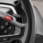 Volante de Carreras Force Feedback Thrustmaster T128P 4169096 Compatible PS5 PS4 PC Sistema HYBRID DRIVE Pedales Magnéti