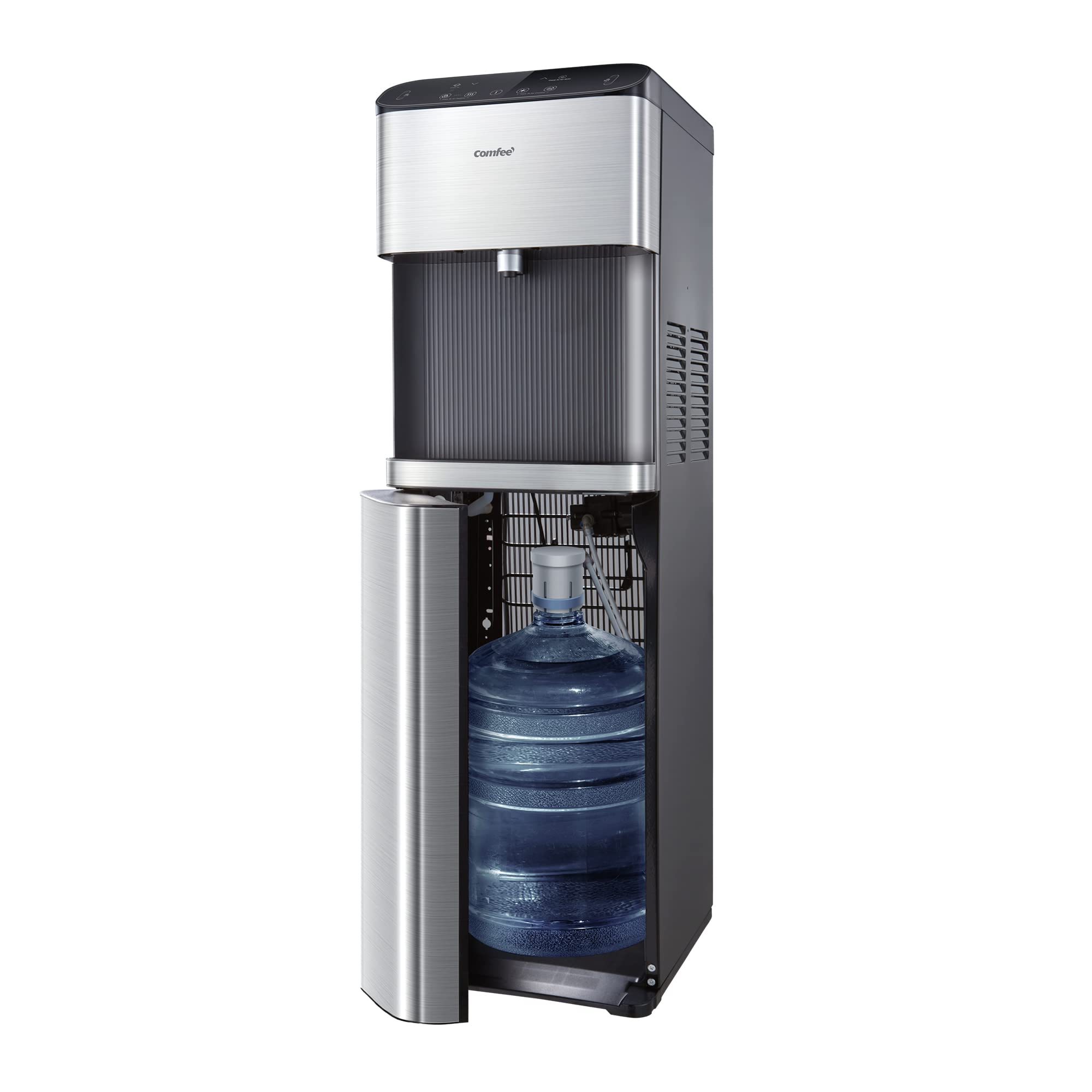 Version 1.0.0 Dispensador de agua carga inferior Midea Comfee CWB41D5AST despachador autolimpiante ozono temperatura ajustable NTC con