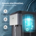 Dispensador de agua carga inferior Midea Comfee CWB41D5AST despachador autolimpiante ozono temperatura ajustable NTC con