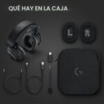 Logitech G PRO X 2 Lightspeed - Auriculares inalámbricos para juegos: Auriculares inalámbricos con micrófono, controlado