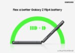 Teléfono Plegable Samsung Galaxy Z Flip 4 SM-F721ULBAXAA desbloqueado 128GB modo flexible cámara manos libres pantalla c
