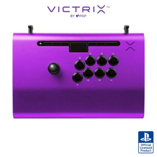 Palanca de pelea arcade Victrix Pro FS PDP 052-008-PR aluminio Sanwa Denshi PS5 PS4 PC torneos