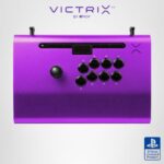 Palanca de pelea arcade Victrix Pro FS PDP 052-008-PR aluminio Sanwa Denshi PS5 PS4 PC torneos