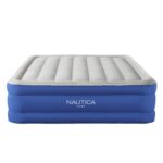 Colchon inflable cama de aire para invitados Boyd Sleep AMZNMPEQN tamano Queen felpa vinilo antidesinflado con bomba
