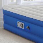 Colchon inflable cama de aire para invitados Boyd Sleep AMZNMPEQN tamano Queen felpa vinilo antidesinflado con bomba