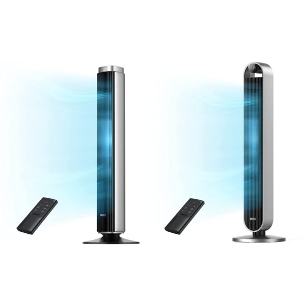 Bundle Ventiladores de Torre Dreo Pilot Pro DR-HTF005 y Pilot Max 42 Pulgadas Oscilante con Control Remoto