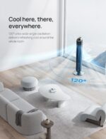Bundle Ventiladores de Torre Dreo Pilot Pro DR-HTF005 y Pilot Max 42 Pulgadas Oscilante con Control Remoto