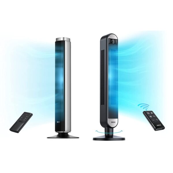 Ventilador Torre Dreo Pilot Pro DR-HTF005 42 pulgadas sin aspas oscilante 90 grados motor DC silencioso 25dB 9 velocidad