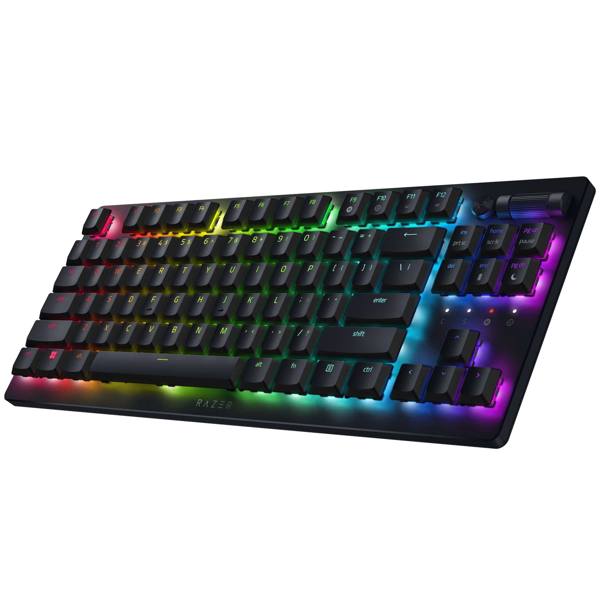Version 1.0.0 Teclado inalámbrico para juegos Razer DeathStalker V2 Pro TKL RZ03-04370200-R3U1 perfil bajo interruptores ópticos rojo