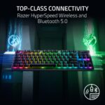 Teclado inalámbrico para juegos Razer DeathStalker V2 Pro TKL RZ03-04370200-R3U1 perfil bajo interruptores ópticos rojo