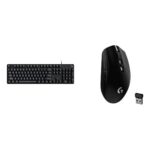 Logitech G Teclado mecánico para juegos 413 SE de tamaño completo + ratón inalámbrico para juegos G305 Lightspeed - Negr