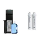 Dispensador Enfriador de Agua Brio CLNLPOU520SCF2B Serie 520 Sin Garrafón Filtro Integrado de 2 Etapas Negro