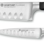 Juego de cuchillos de cocina chef Wüsthof Classic 1120160202 Hollow Edge negro 2 piezas 6 y 3.5 pulgadas