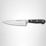 Juego de cuchillos de cocina chef Wüsthof Classic 1120160202 Hollow Edge negro 2 piezas 6 y 3.5 pulgadas