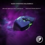 Mouse Inalámbrico Razer DeathAdder V3 Pro 63g Sensor Óptico Focus Pro 30K DPI HyperSpeed 5 Botones