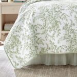 Juego de edredón floral algodón reversible Laura Ashley Revman International USHSA91218531 tamaño King California King 3
